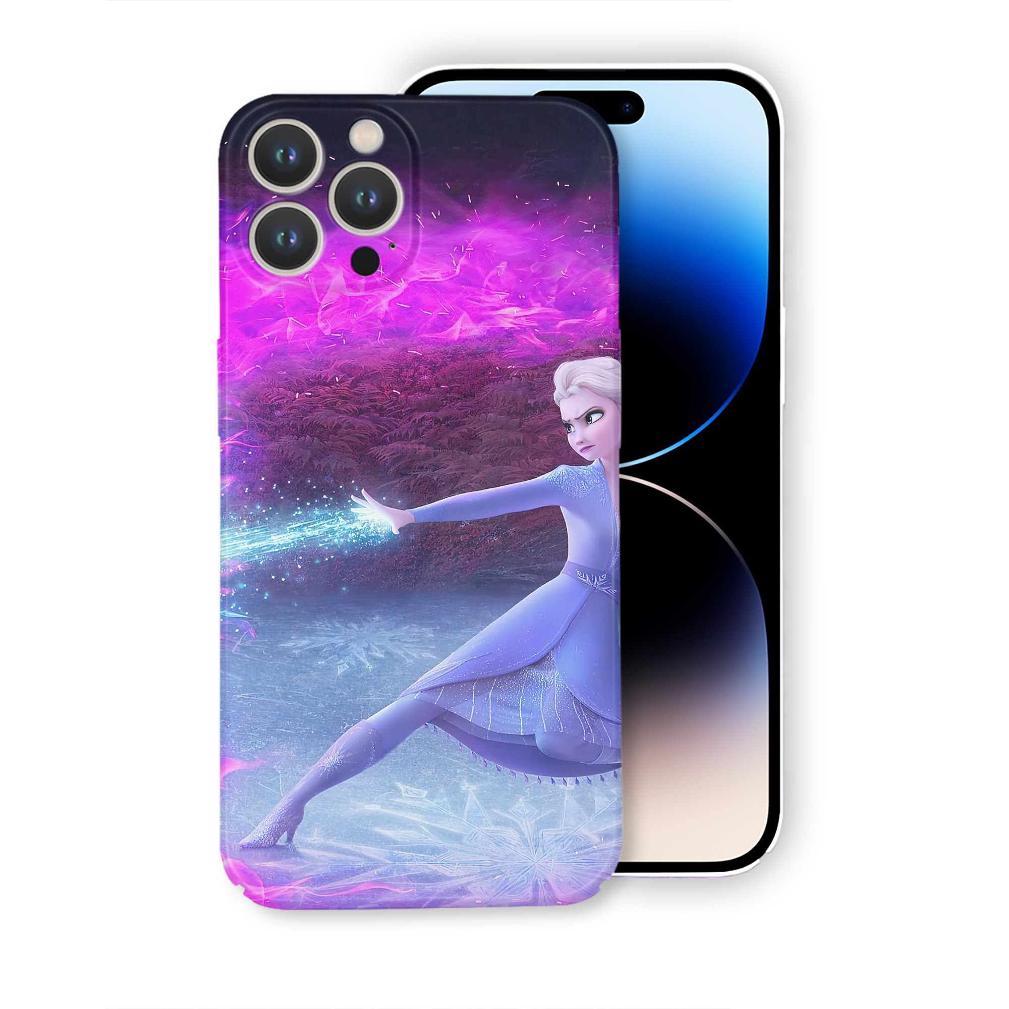 （画像用） アナと雪の女王 アンナ エルサ Frozen Anna Elsa 【iPhone 14シリーズ対応】ハードケース